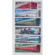 ALEMANIA ORIENTAL DDR SERIE COMPLETA DE ESTAMPILLAS NUEVAS MINT TRENES